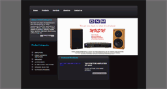 Desktop Screenshot of dnmaudio.com